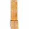 Ekena Millwork Portland Rough Sawn Timber Gable Bracket, Western Red Cedar, 72"W x 24"H x 6"D x 6"F, 8/12 Pitch GBW072X24X0606POR00RWR - alternate 5